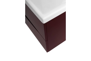 Тумба под раковину BelBagno Marino-Cer 70 бордовый - 3