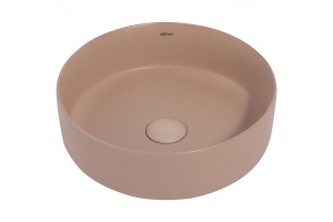 Накладная раковина Abber Bequem 36 бежевая матовая