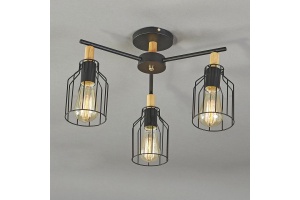 Люстра на штанге Escada Texas 469/3PL Black - 2