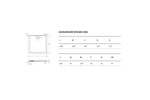 Поддон для душа EXCELLENT Lavano 100x100 бежевый - 3