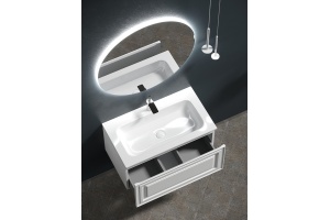 Тумба под раковину Sancos Very 79х40 белая - 3