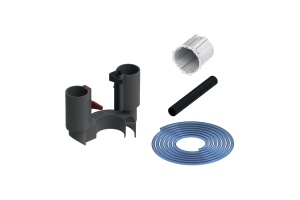 Комплект подключения пневматической панели смыва для бачка Uni