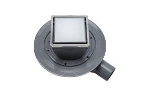 Душевой трап Pestan Confluo Standard Dry 1 White Glass 10x10