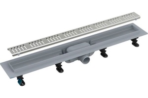 Душевой лоток AlcaPlast APZ10-Simple 750 с решеткой и опорами