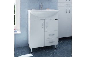 Мебель для ванной СанТа Сити 60 2 двери, 2 ящика - 3