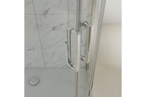 Душевой уголок STWORKI Дублин DE019SC120120200 120x120 см профиль хром глянец - 3