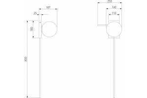 Бра Eurosvet Fredo 40033/1 латунь - 2
