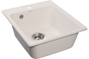 Мойка кухонная GranFest Quarz Z17 белый - 2