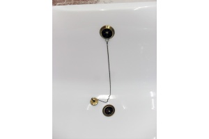 Слив-перелив Фэма металл, бронза - 2