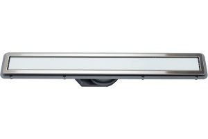 Душевой лоток Pestan Confluo Premium Line 750 белое стекло/сталь - 3