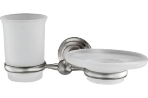 Стакан Wasserkraft Ammer K-7026 с мыльницей