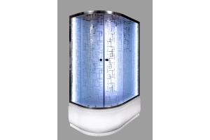 Душевая кабина Deto ЕМ4512R N LED - 2