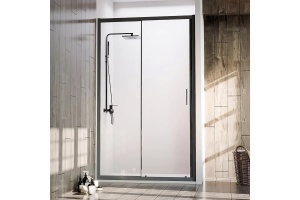 Душевая дверь Veconi Vianno 150, черный (VN72B-150-01-C4)