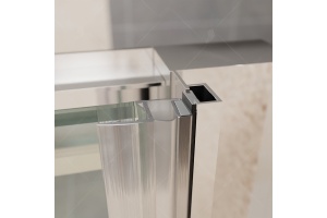 Душевая дверь 100*195 RGW PA-14 Хром/Шиншила/6 мм (98-102) (EasyClean) - 3