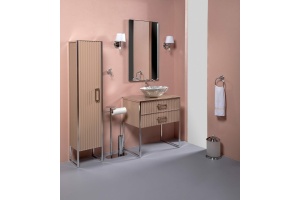 Столешница под раковину Armadi Art Lucido 80 бежевый - 3