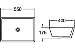Раковина SantiLine SL-3004 - 2