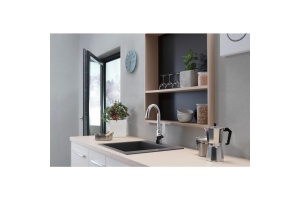 Кухонный смеситель однорычажный, 220, 1jet Hansgrohe 71802000 - 2