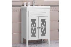 Тумба под раковину Opadiris Палермо 60 белая матовый 