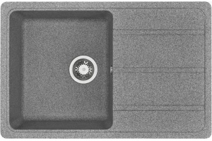 Мойка кухонная AQUATON Аманда серая