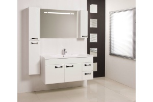 Комплект мебели Aquaton Диор 120 белый - 2