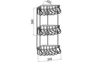 Полка Boheme Brillante 10454 - 2
