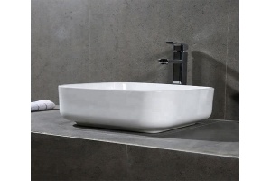 Раковина накладная Ceramalux N 38 белый (D1303)