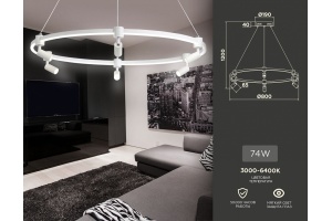 Подвесная люстра Ambrella FL FL5297 - 3