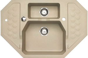 Мойка кухонная Alveus Sensual Granital 60 pebble