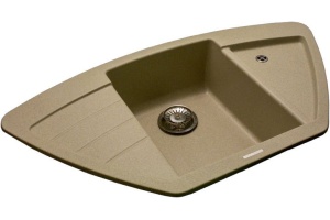 Мойка кухонная Lava A2 светлый беж - 2
