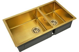 Мойка кухонная Zorg Inox PVD SZR-78-2-44 bronze