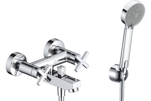 Смеситель Wasserkraft Weser 7801 для ванны с душем