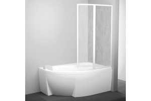 Шторка на ванну Ravak VSK2 Rosa 160 R Rain