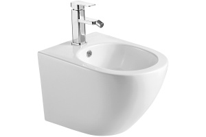 Биде подвесное Abber Bequem белое