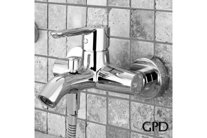 Смеситель GPD Felis MBB75 для ванны с душем - 2