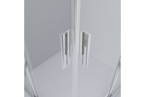 Душевой уголок Vincea Garda VSQ-1G100CL 100x100, профиль хром, стекло прозрачное - 3