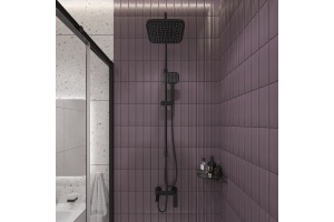 Полка DIWO Смоленск П16164 черный муар - 3