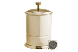 Ведро для мусора Boheme Royal Cristal золото