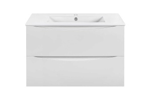 Тумба под раковину Vincea Mia Slim 80 белая