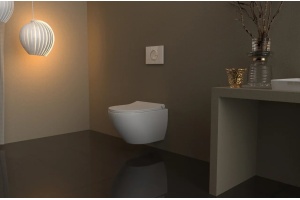 Система инсталляции для унитазов Berges Wasserhaus Novum с кнопкой смыва, белая 040221 - 2