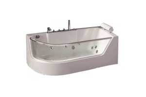 Ванна акриловая WeltWasser WW ALSTER 150/75 WT R белый с гидромассажем (10000006083)