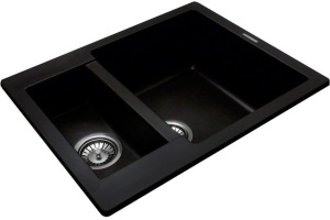 Мойка кухонная Lava D1 черная - 2