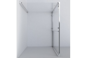 Душевой уголок Vincea Garda 120х80 хром стекло прозрачное - 2