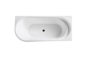 Акриловая ванна Vincea 150х78 белая правая