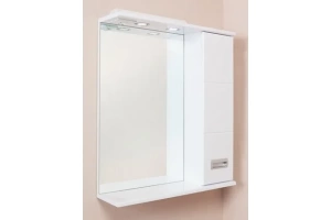 Зеркало-шкаф Onika Балтика 67 R с подсветкой белый - 2