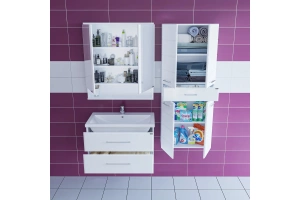 Комплект мебели Санта Омега 80 белый - 2