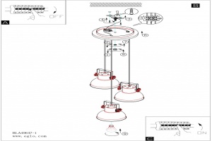 Подвесной светильник Eglo ПРОМО Barnstaple 49647 - 2