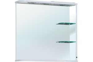 Зеркало Bellezza Рио 70 R белое