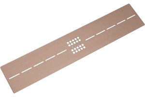 Накладка для сифона Allen Brau Infinity для поддона 140х80 медь матовый - 2