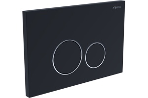 Кнопка смыва Акватек KDI-0000020 черная матовая - 2