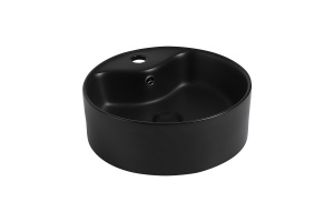 Раковина накладная ABBER Bequem 41 черная матовая (AC2104MB)